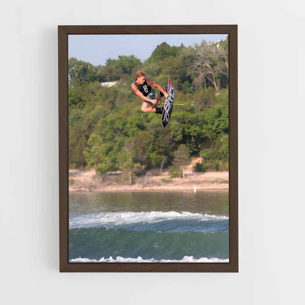 Poster Wakeboard Adventure – affiche Wakeboarding (vue 5)